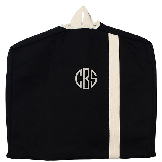 Personalized Black Garment Bag